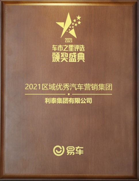 2021区域优秀汽车营销集团-易车